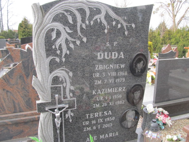 Zbigniew Duda 1968 Szczytno - Grobonet - Wyszukiwarka osób pochowanych