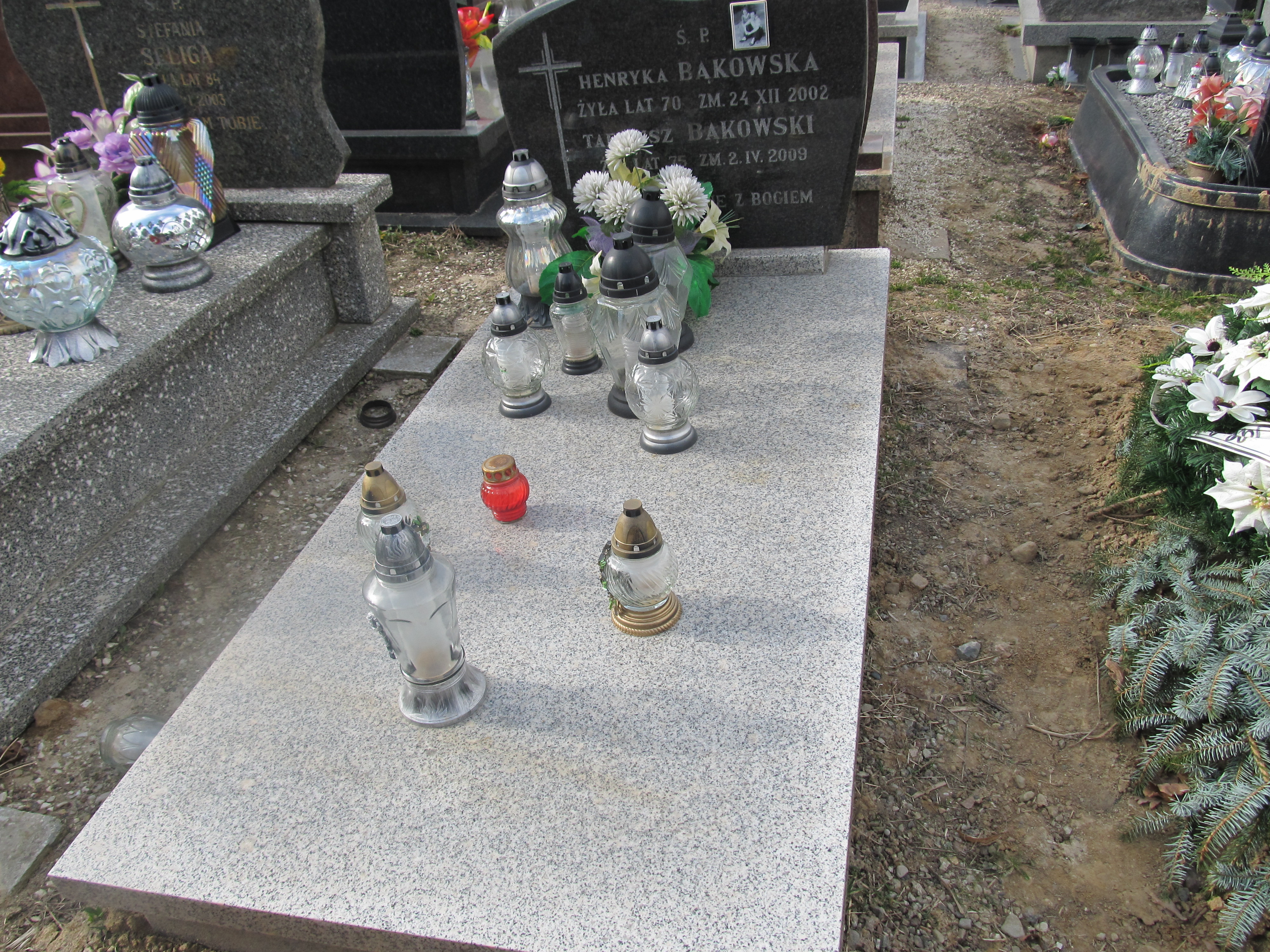 Grób Henryka Bąkowska
