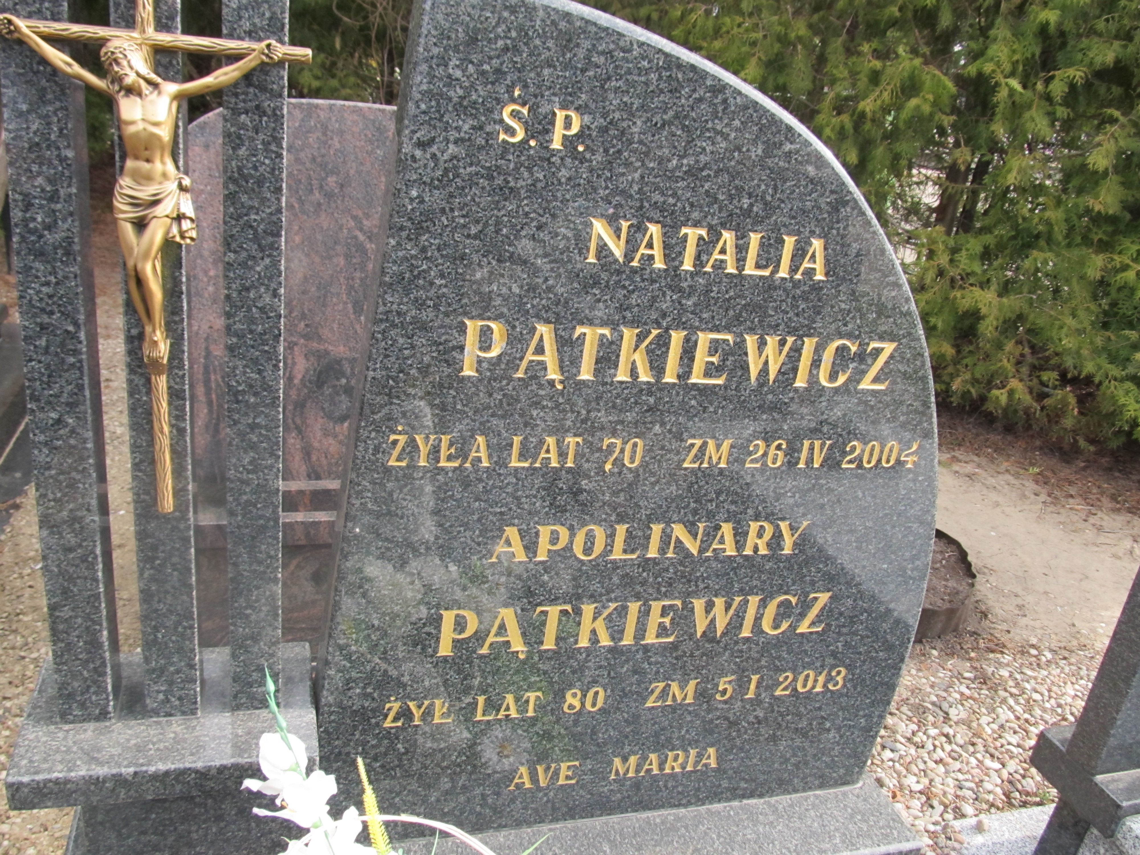 Apolinary Pątkiewicz 1932 Szczytno - Grobonet - Wyszukiwarka osób pochowanych