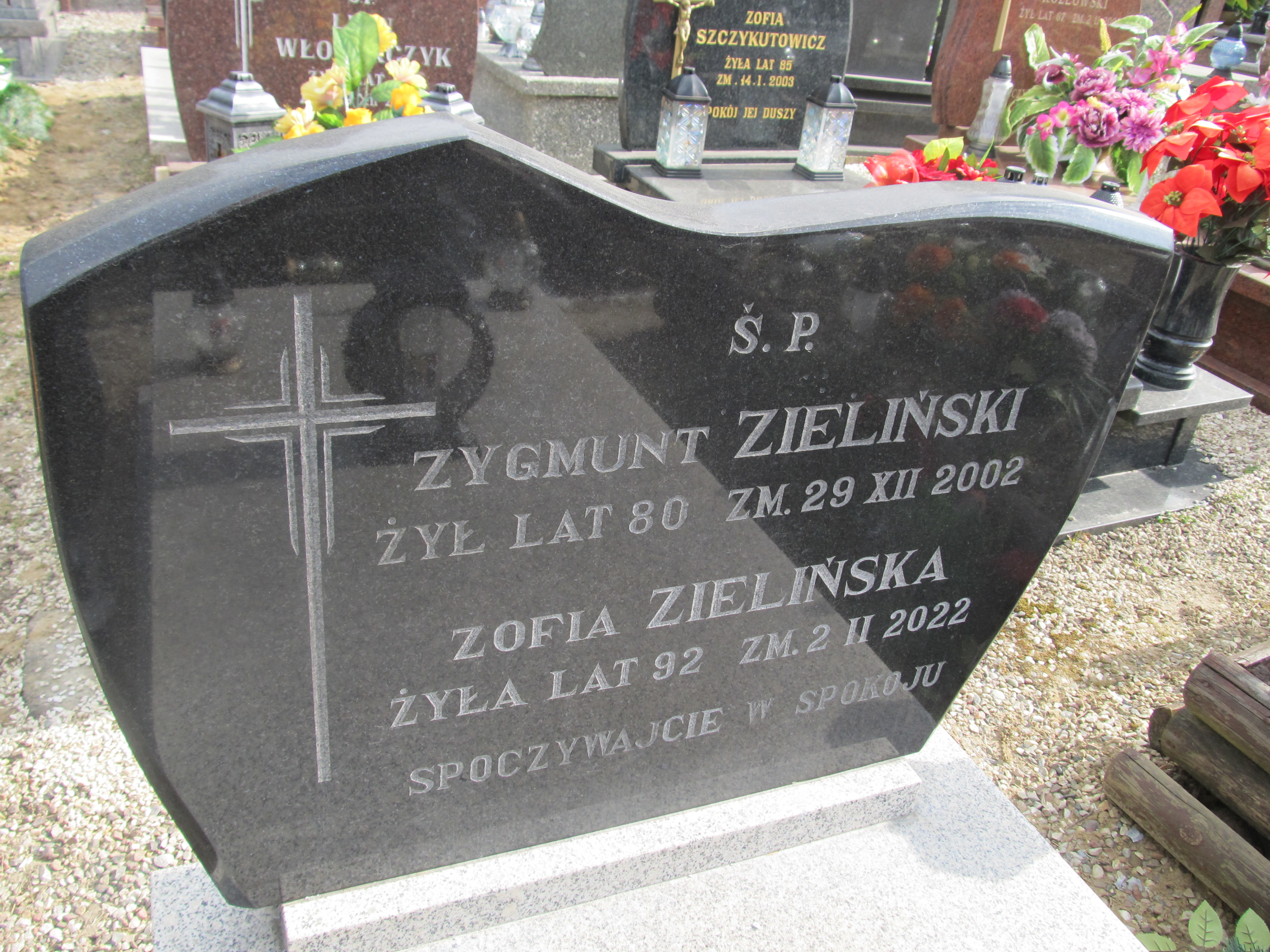 Zofia Zielińska 1930 Szczytno - Grobonet - Wyszukiwarka osób pochowanych