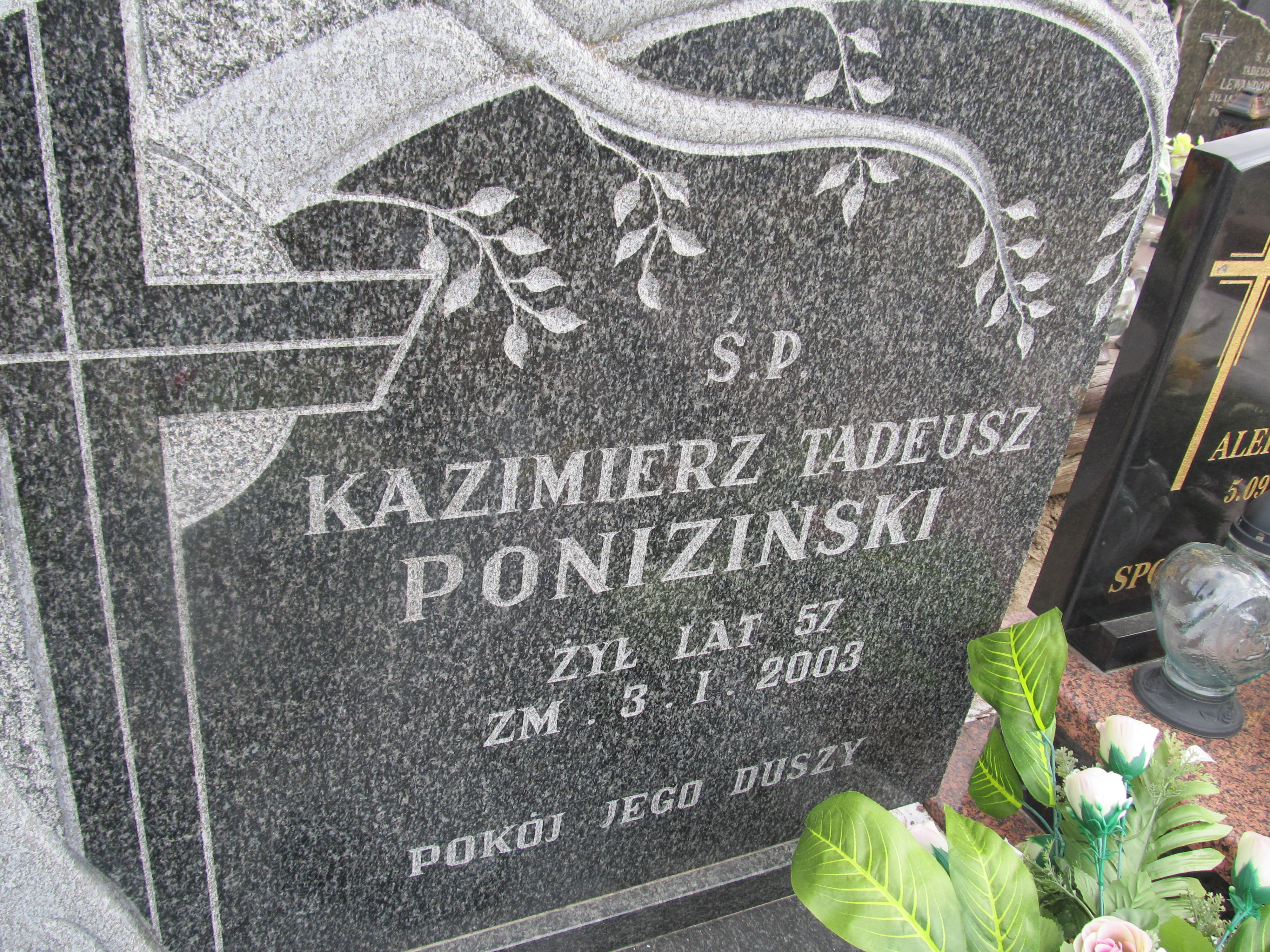 Kazimierz Poniziński 1946 Szczytno - Grobonet - Wyszukiwarka osób pochowanych