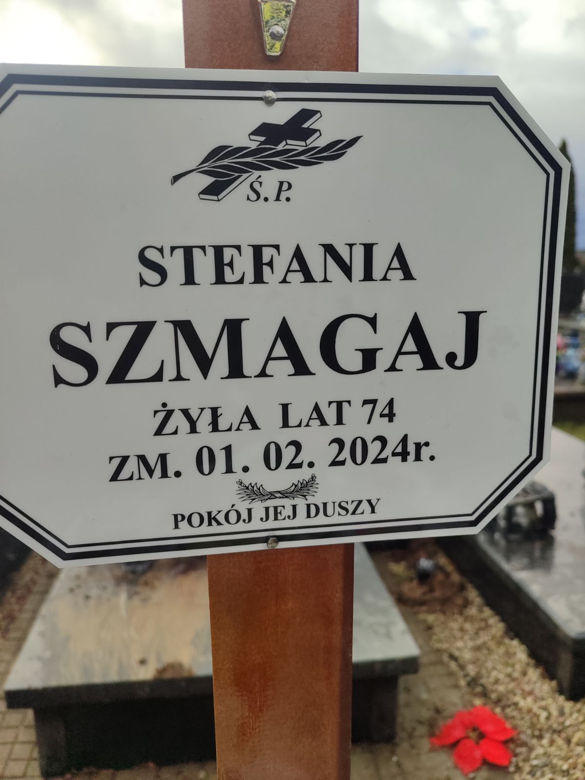Grób Czesław Szmagaj
