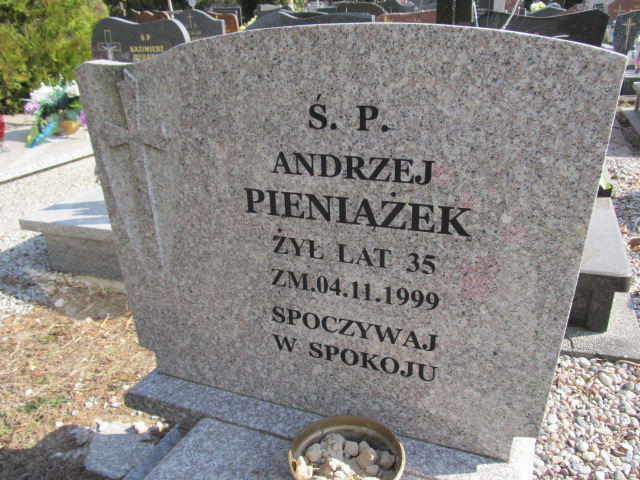 Andrzej Pieniążek 1964 Szczytno - Grobonet - Wyszukiwarka osób pochowanych