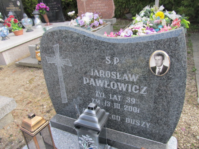 Jarosław Pawłowicz 1962 Szczytno - Grobonet - Wyszukiwarka osób pochowanych