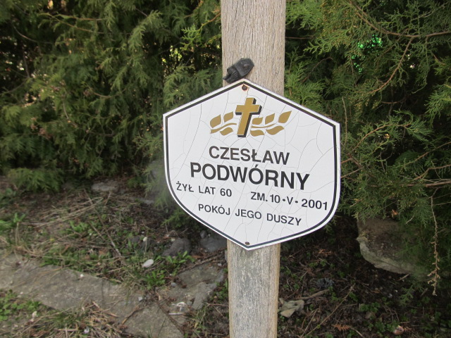 Czesław Podwórny 1941 Szczytno - Grobonet - Wyszukiwarka osób pochowanych