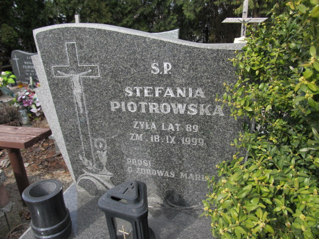 Stefania Piotrowska 1910 Szczytno - Grobonet - Wyszukiwarka osób pochowanych